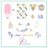 Capricorn (CjSZ-11)  - CJS Small Stamping Plate